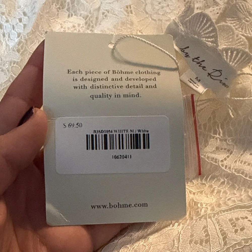 NWT bohme Rowan White Lace Dress - Picture 6 of 6